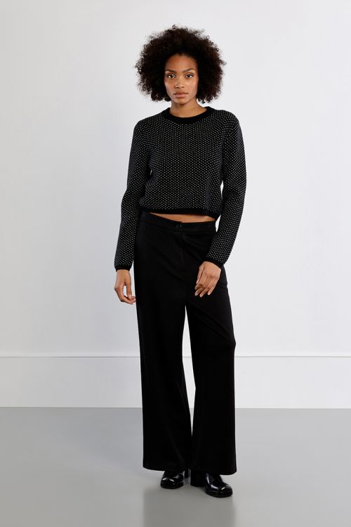 Pull mini, à pois