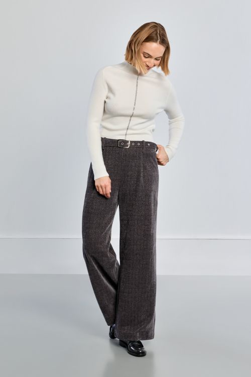 Pull chaussette, bande strassée