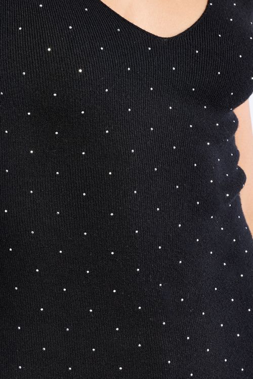 Vestido midi de tirantes ajustado