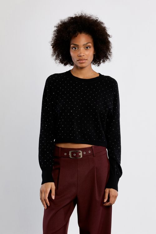 Pull mini, strassé