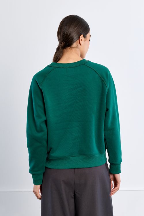 "Sweatshirt with ""Brunch"" inscription"