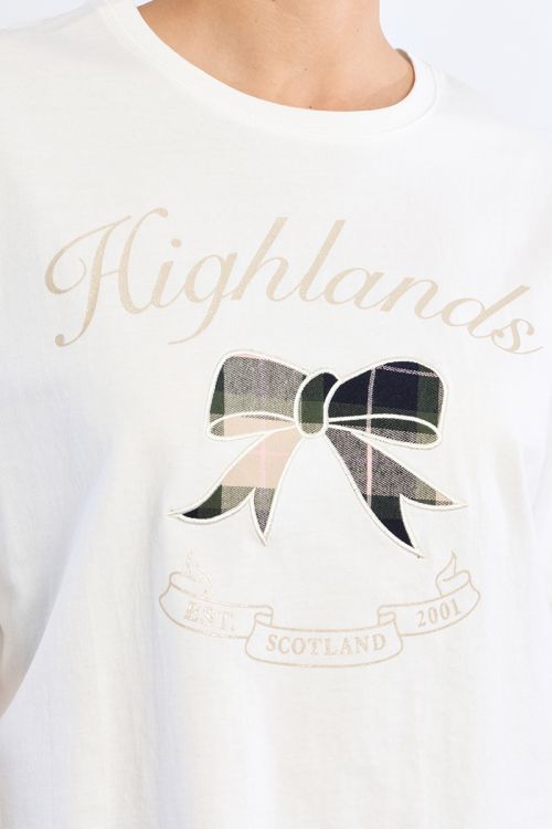 Oversized cotton T-shirt, embroidered