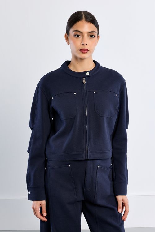 Veste officier, en coton