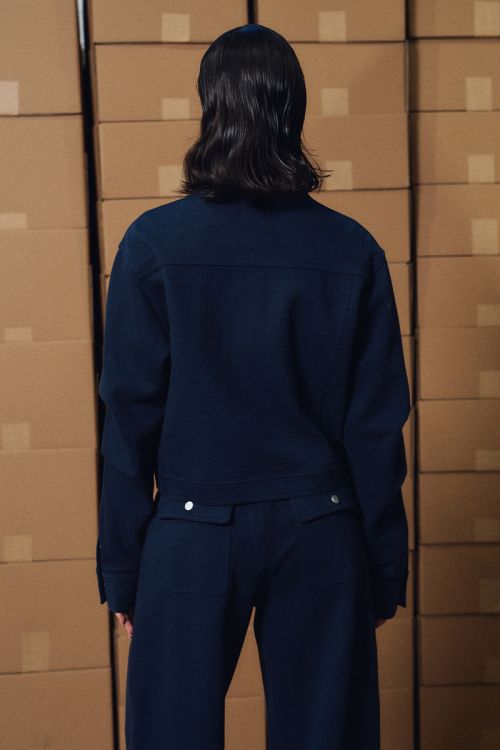 Veste officier, en coton