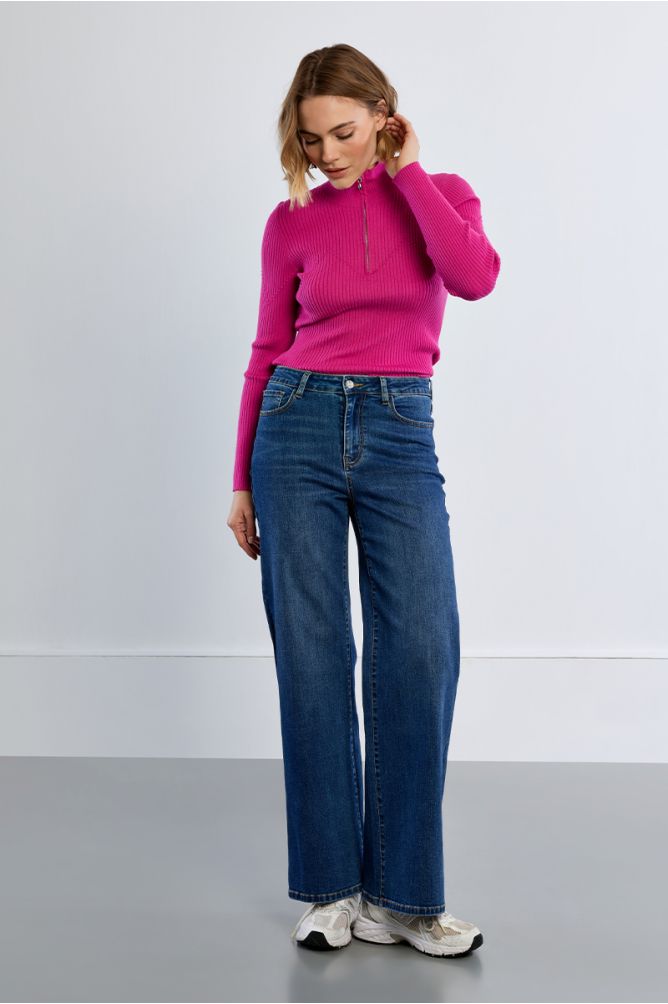 Pantalón vaquero perneras rectas