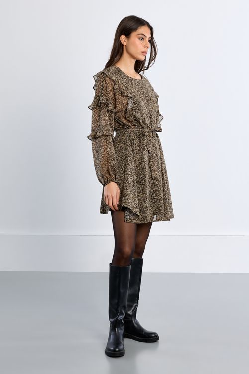 Mini dress, leopard