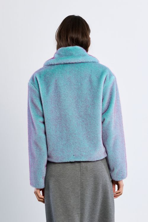 Imitation fur jacket