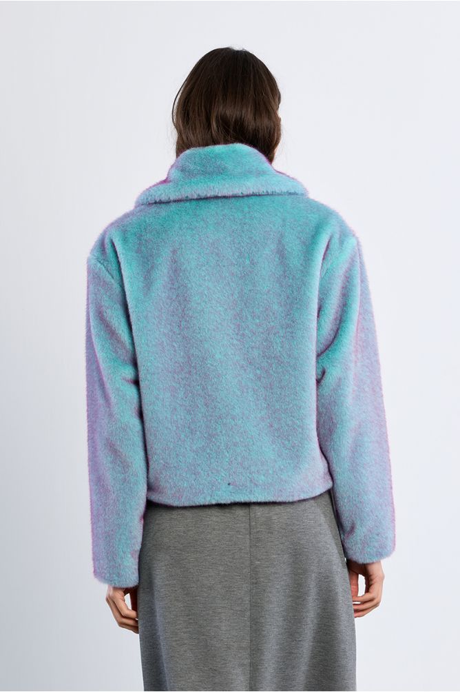 Imitation fur jacket