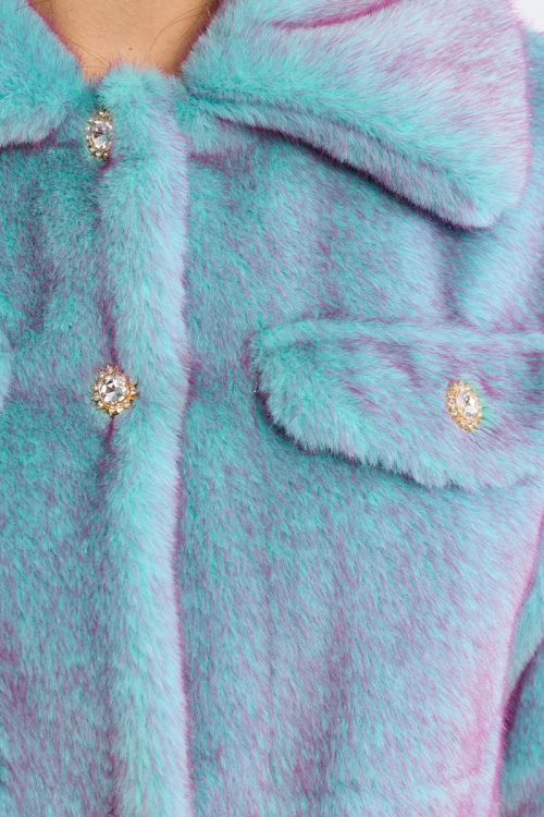 Imitation fur jacket