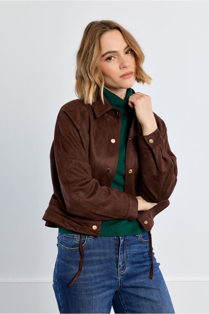 Suede jacket