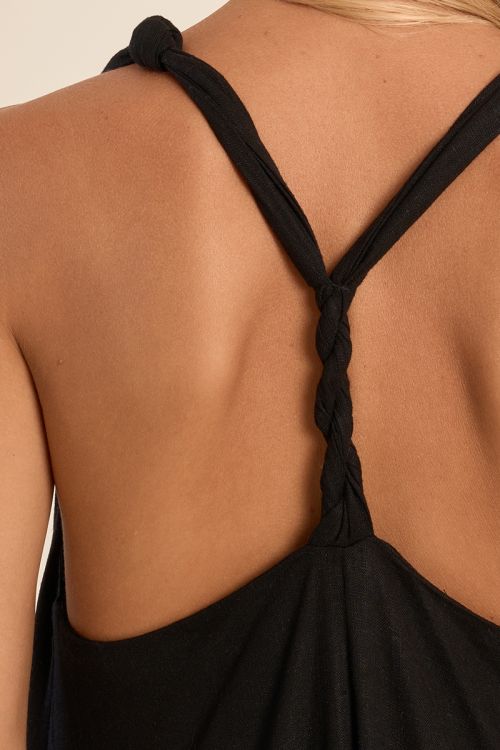 Long backless dress