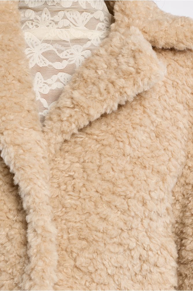 Straight jacket, shearling