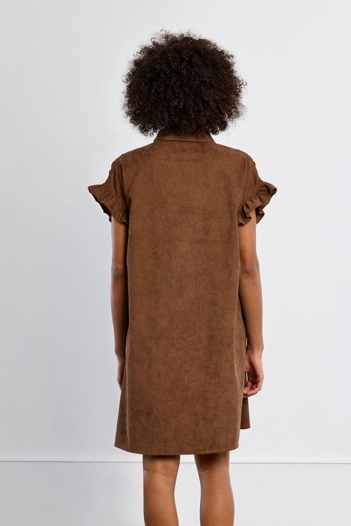 Robe mini, smockée