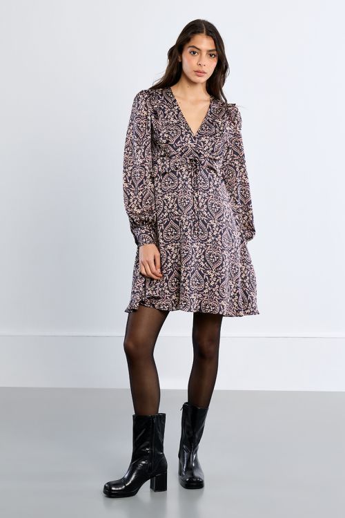 Robe mini imprimée