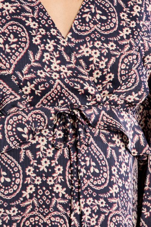 Printed mini dress