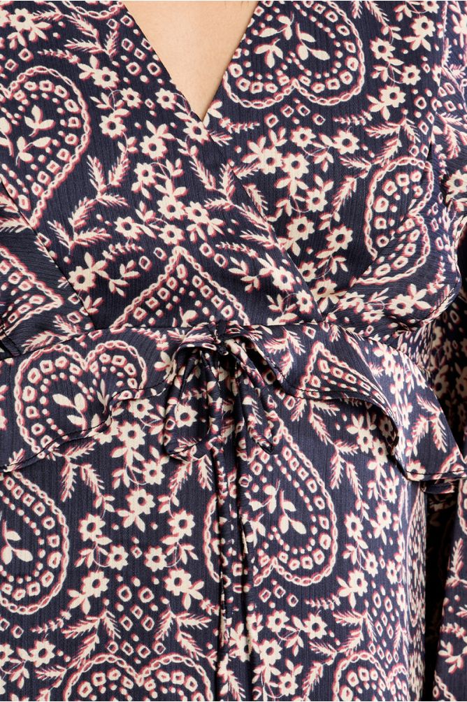 Printed mini dress