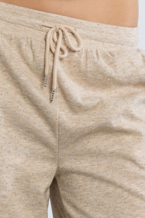 Jogging pants, rhinestone