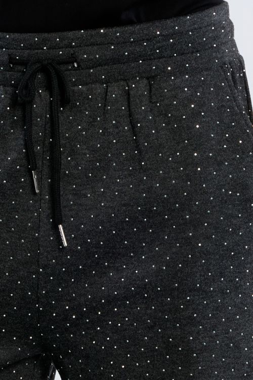 Jogging pants, rhinestone