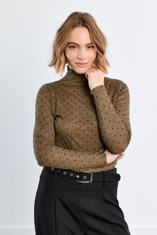 Sous pull à cœurs