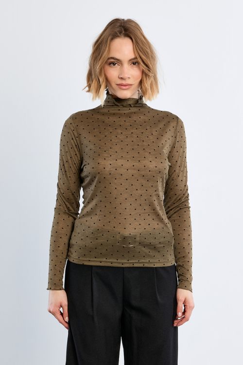 Sous pull à cœurs