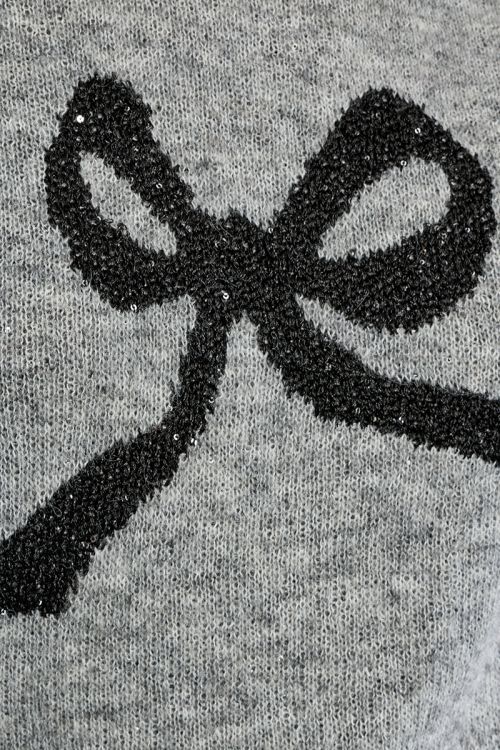 Jersey de manga larga estampado lazo