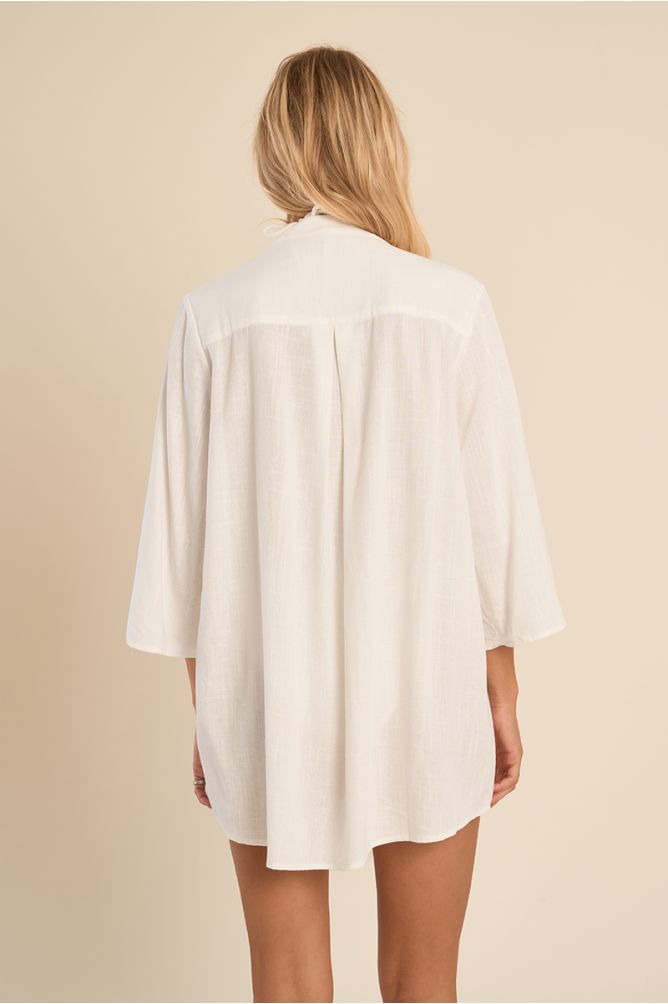 Chemise longue, oversize