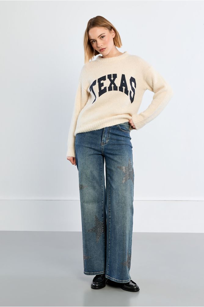 Jersey de manga larga con estampado