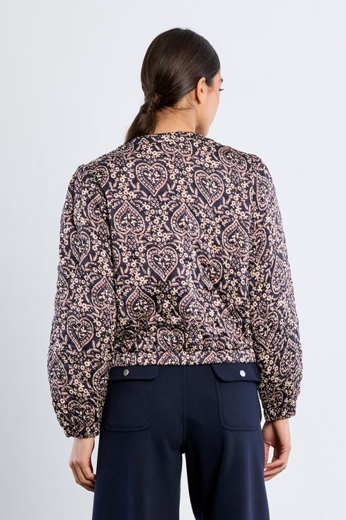 Veste bomber, imprimée