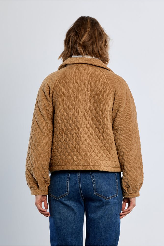 Oversized corduroy jacket