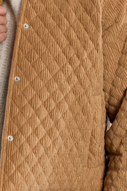 Oversized corduroy jacket