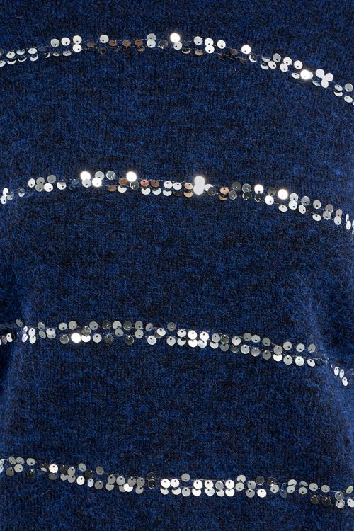 Jersey de manga larga detalle lentejuelas