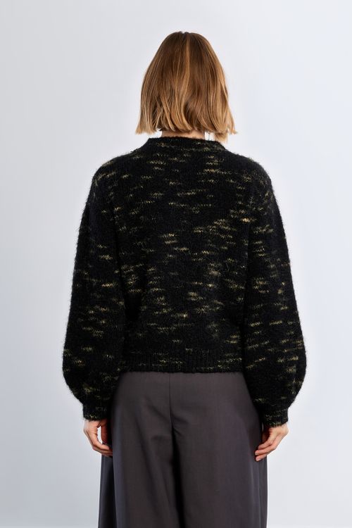 Pull en maille fluffy