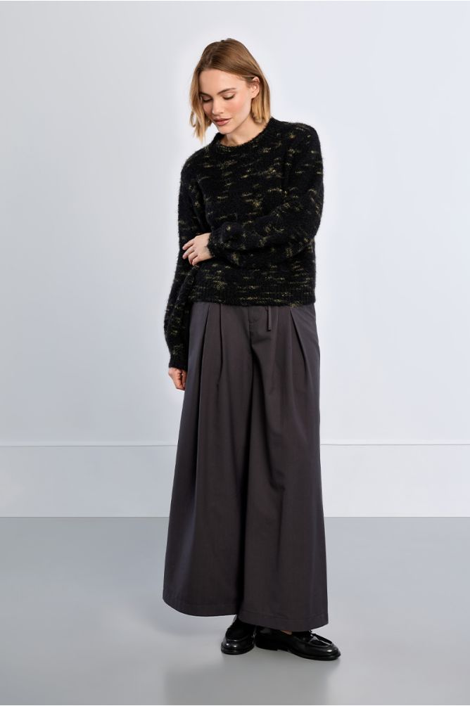 Pull en maille fluffy