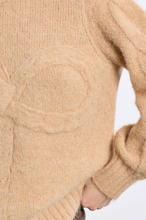 Jersey de manga larga detalle lazo