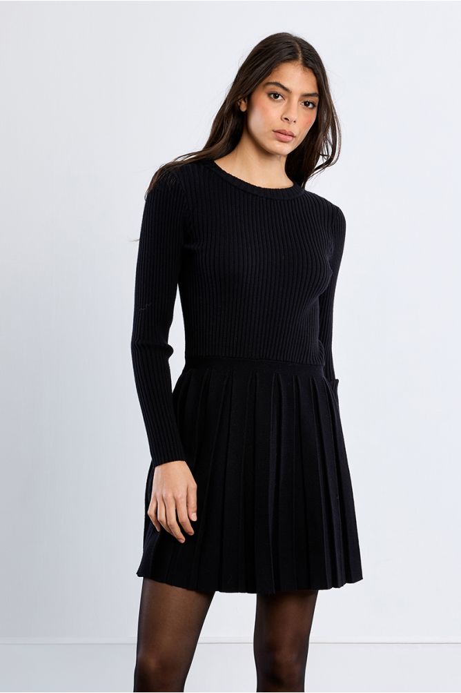 Knitted mini dress