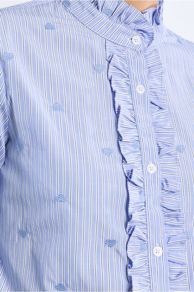 Camisa de manga larga poeta con estampado