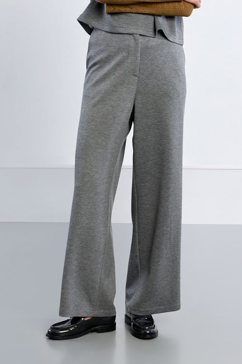 Pantalon tailleur, large