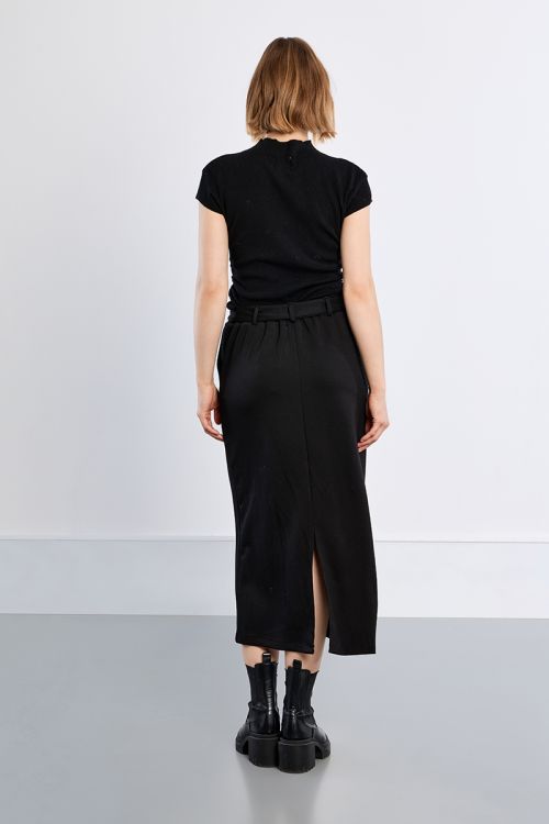 Maxi skirt, straight