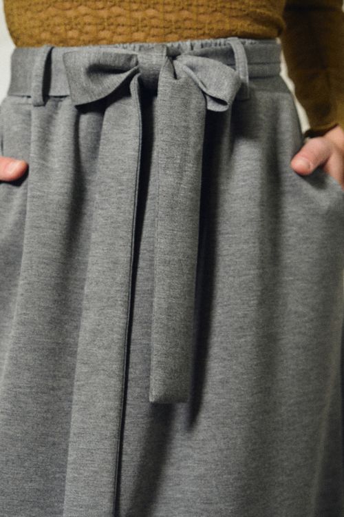 Maxi skirt, straight