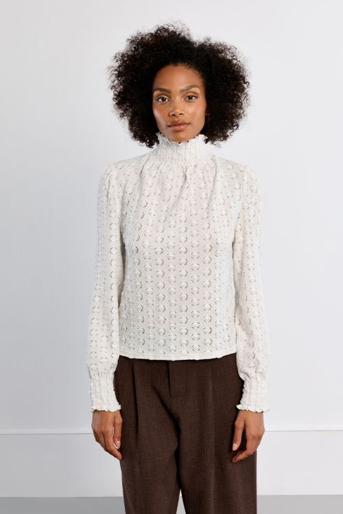 Sous pull Victorien, en semi-transparence