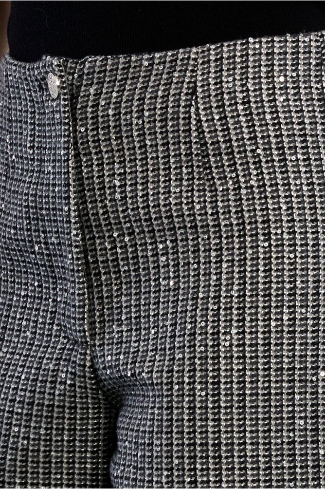 Bermuda in tweed con strass - Lili Sidonio