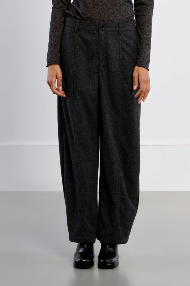 Pantaloni barrel a vita alta - Lili Sidonio