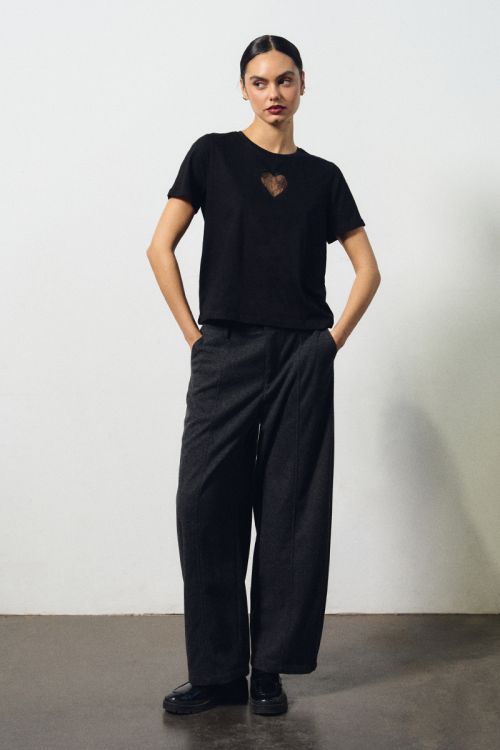 Pantaloni barrel a vita alta - Lili Sidonio