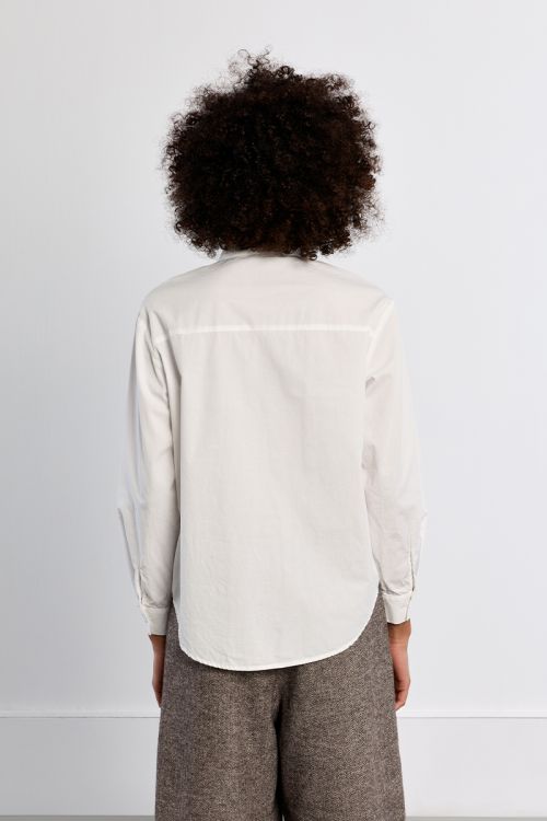 Camisa de manga larga detalle lazo