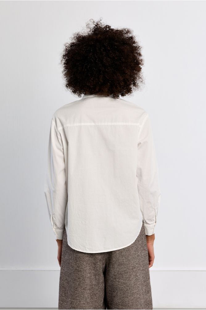 Camisa de manga larga detalle lazo