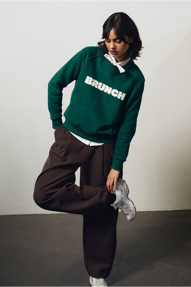 Barrel trousers, pleated