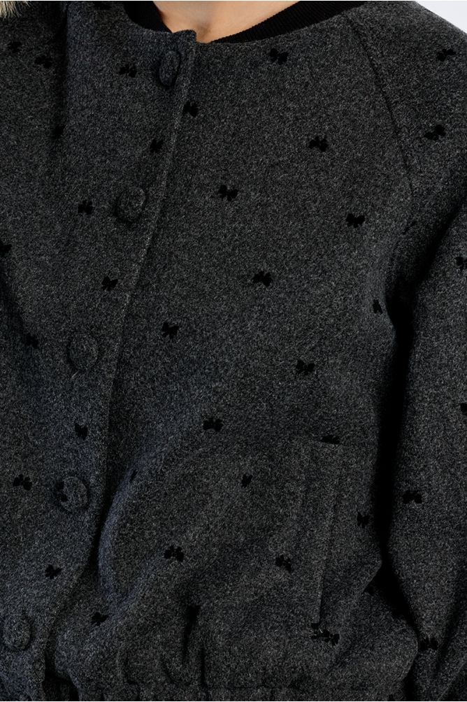 Chaqueta de manga larga con estampado