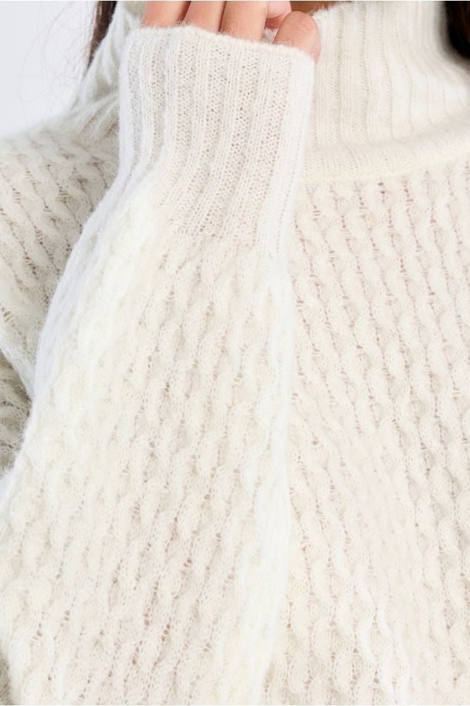 Slip-neck sweater, plain