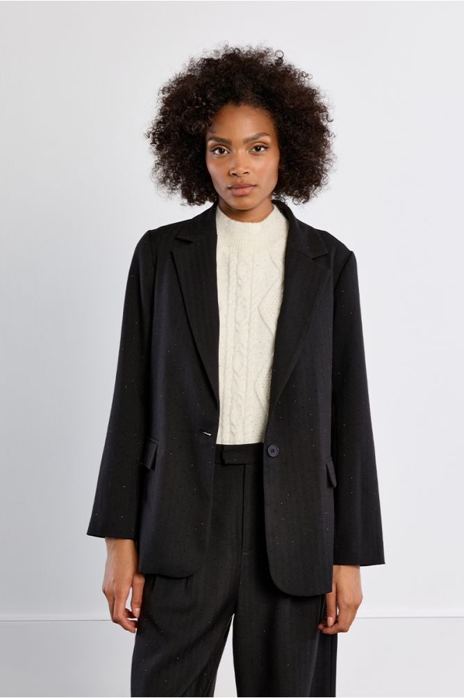 Blazer droit, basique