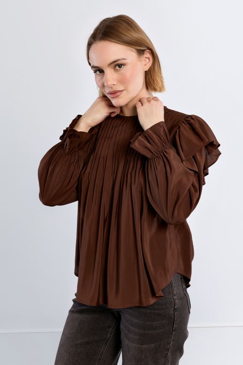 Ruffle blouse
